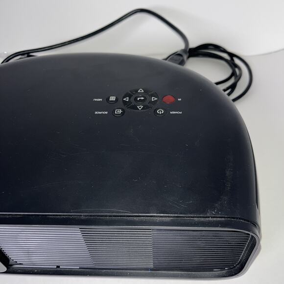 720P HD LED Movie Projector, with 3000:1 Contrast Support HDMI USB VGA Smartphon - Picture 3 of 8